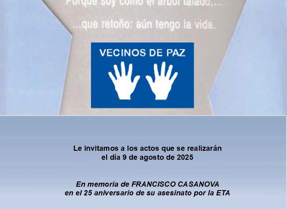 Homenaje a Francisco Casanova en Berriozar