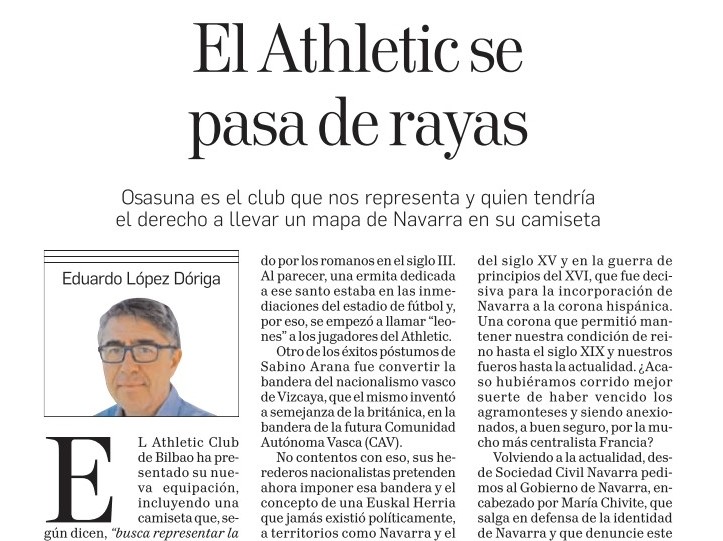 El Athletic se pasa de rayas